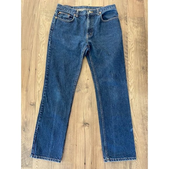 RALPH LAUREN Polo Jeans Co RL Classic Straight Leg Blue Jeans Womens Size 12x31